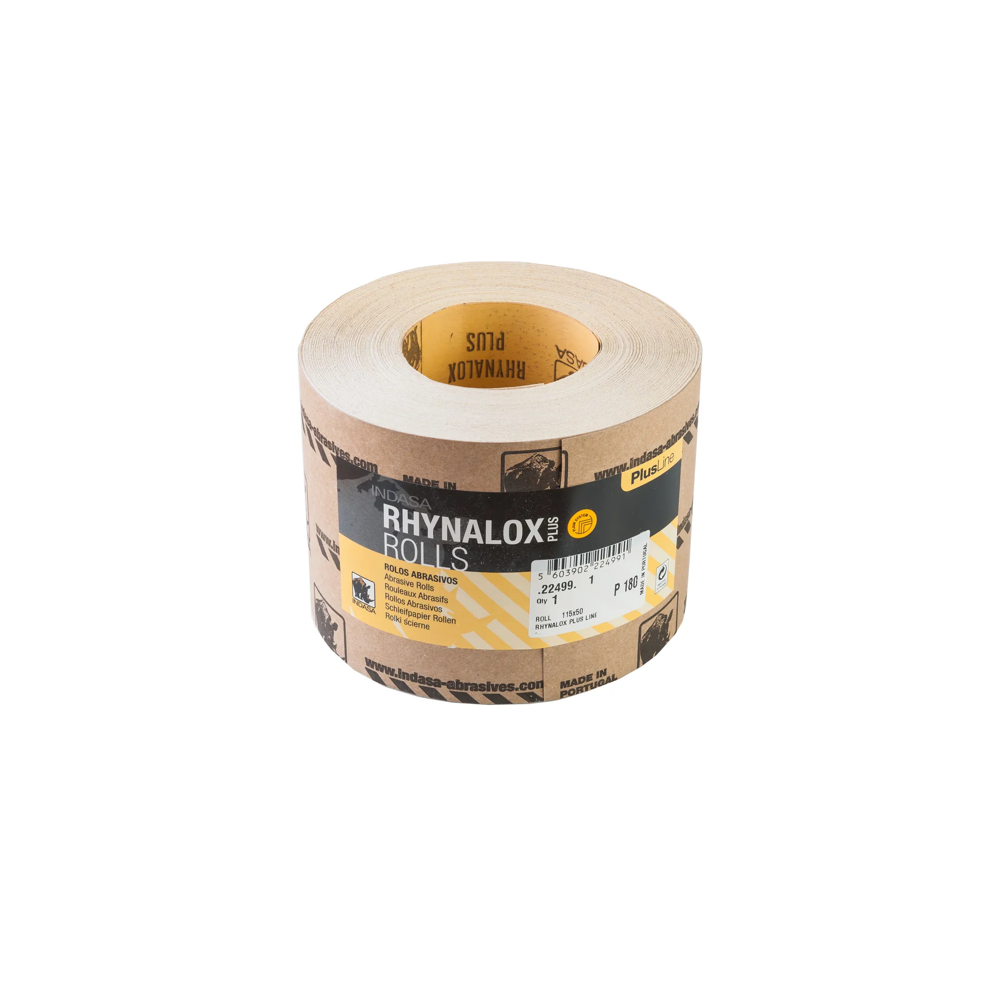 Рулон RHYNALOxPLUS 115 мм x50 м Р180 Indasa 22499