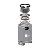Поршень заднего тормозного суппорта HYUNDAI Solaris/KIA Rio III /D=34,00mm Frenkit K344707