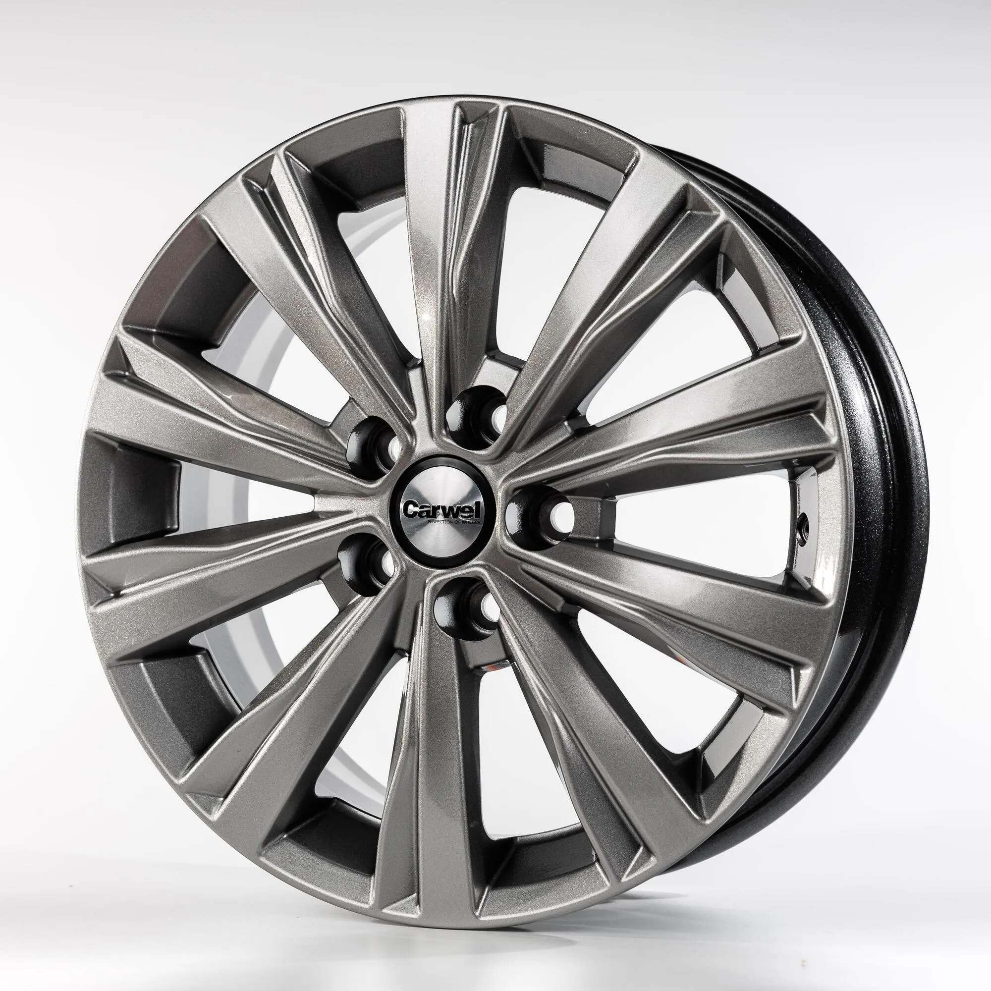 Диск литой R15 6J 5x112/57.1 ET43 Carwel Амур 248 SB 00113075