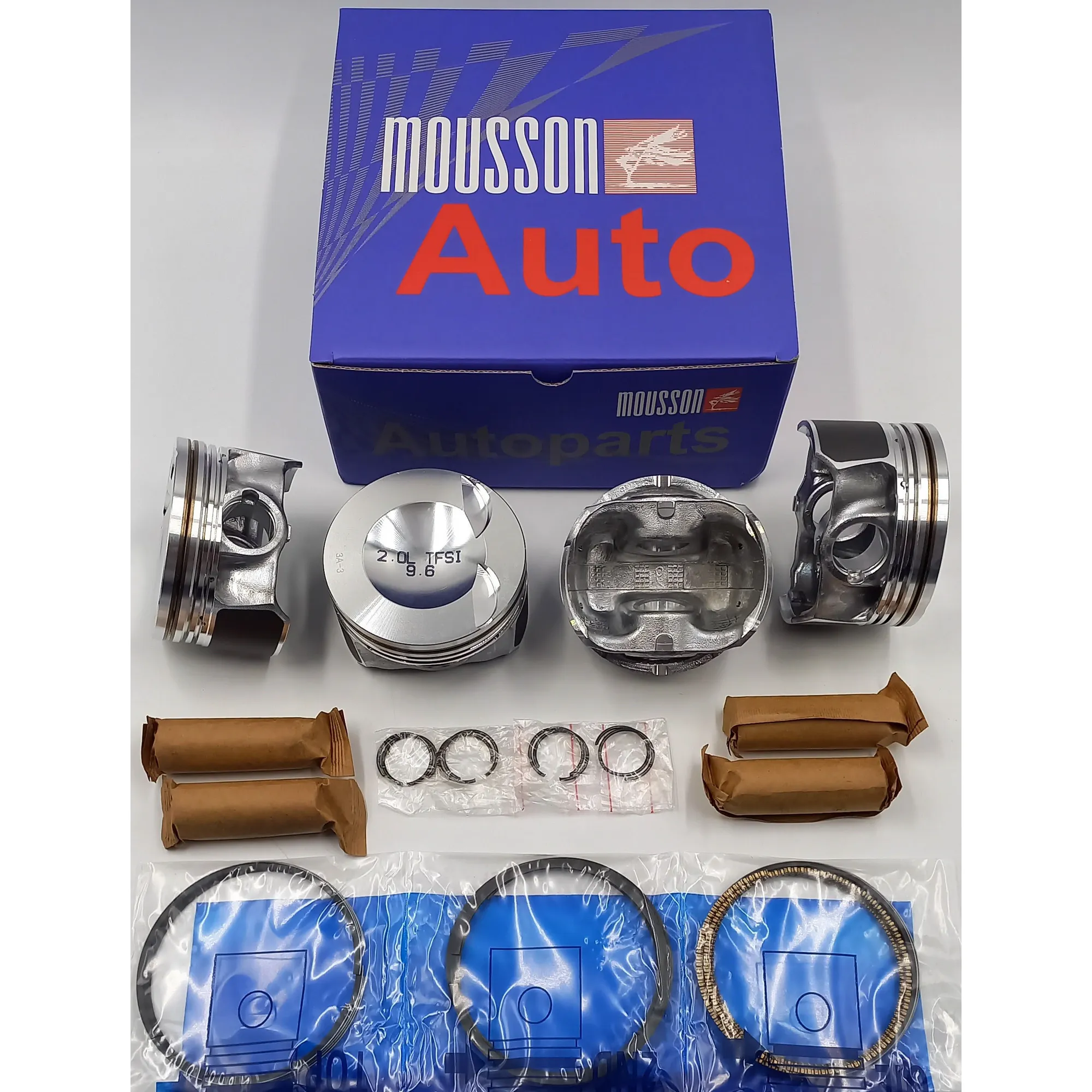 Поршень кольца ремонтные +0,5мм комплект VW 2.0T EA888 21mm на 1 цилиндр MOUSSON SPR20EA8882105