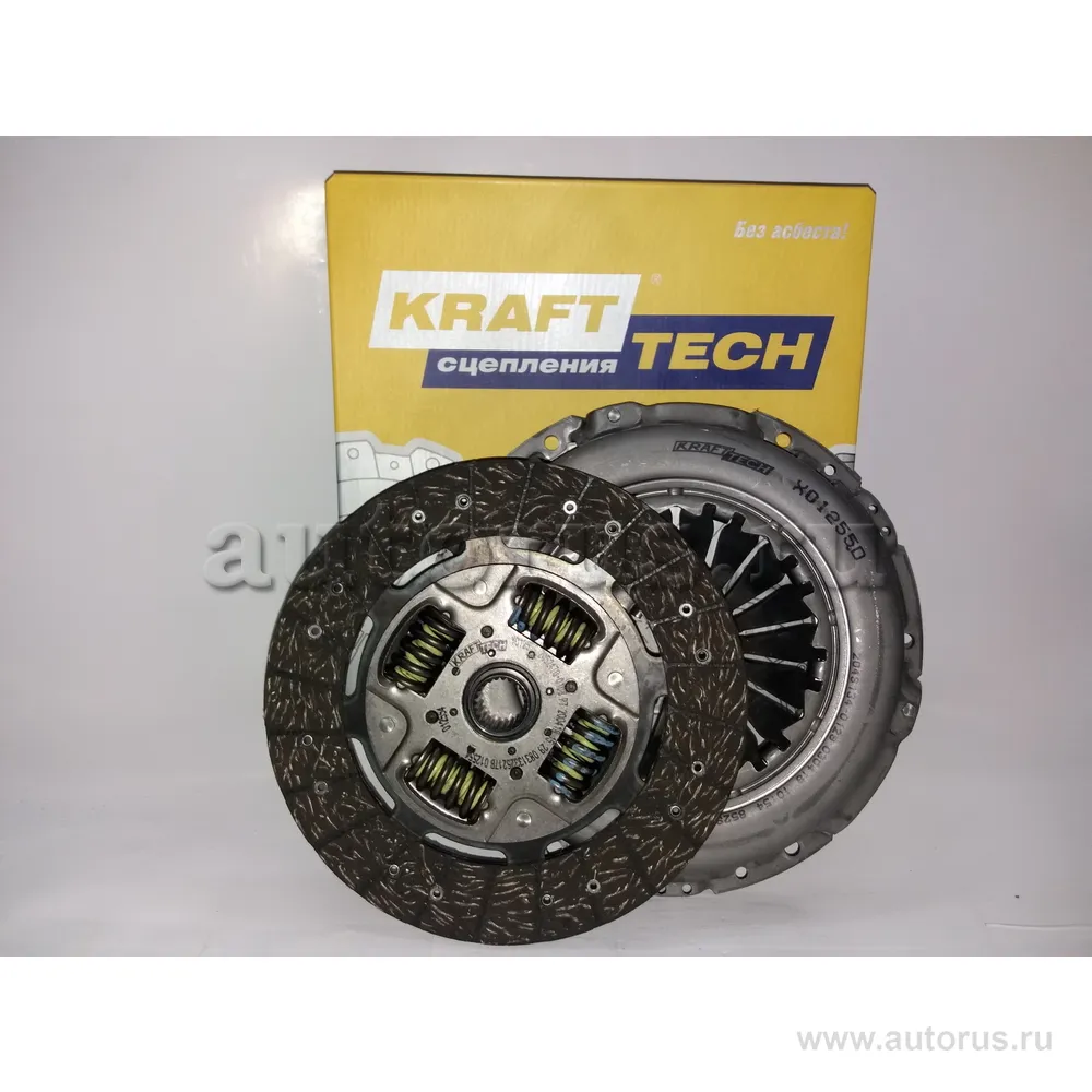 Сцепление в сборе Fiat Ducato 2.3 JTD sollers KRAFTTECH W01255D9