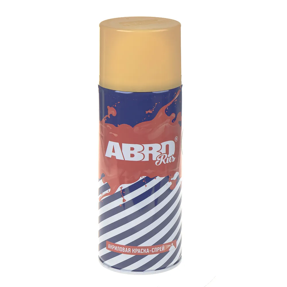 Краска-спрей акриловая № 25 желтая 400 мл ABRO SPO-025-R