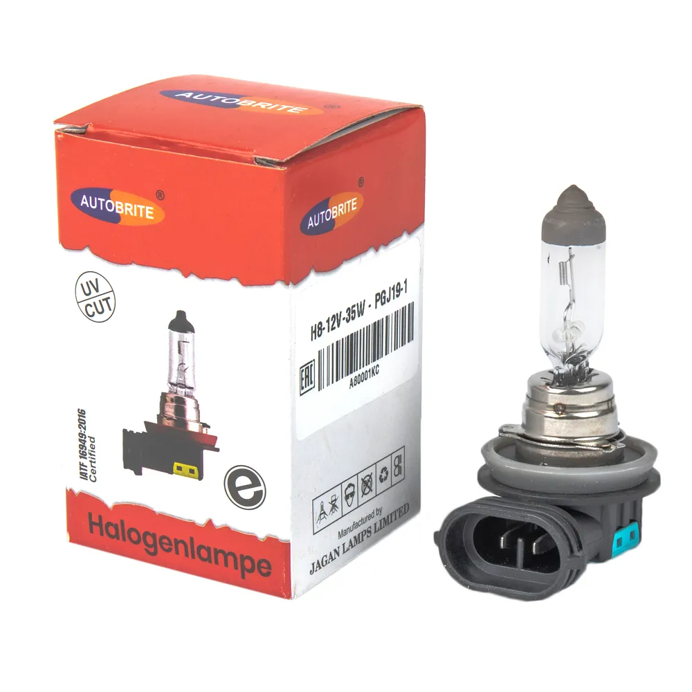 Лампа H8-12V-35W-PGJ 19-1-AUTOBRITE AUTOBRITE A80001KC