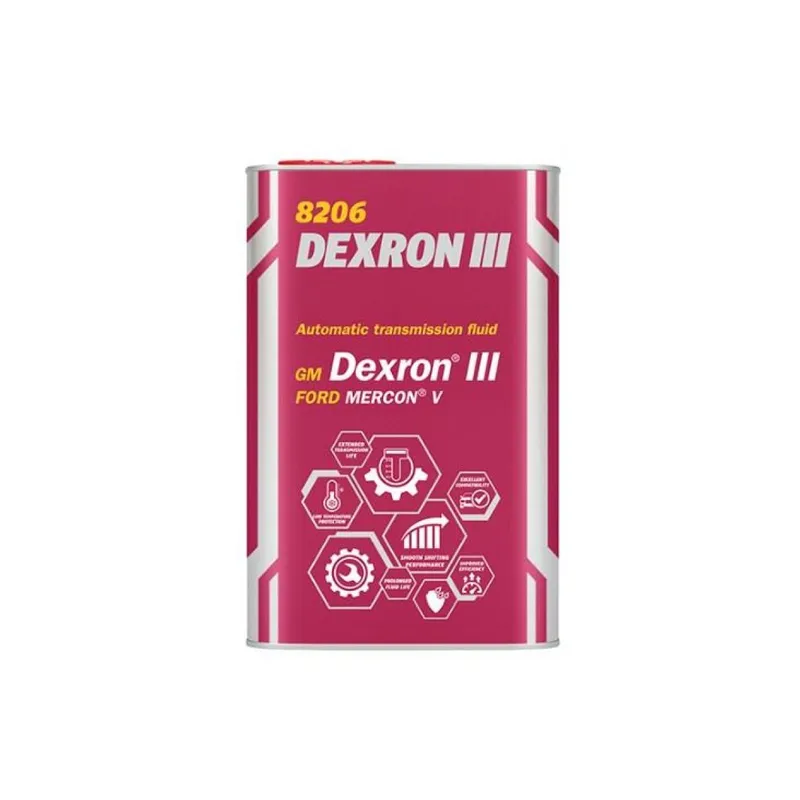 Масло трансмиссионное MANNOL DEX III AUTOMATIC 4 л 1356ME