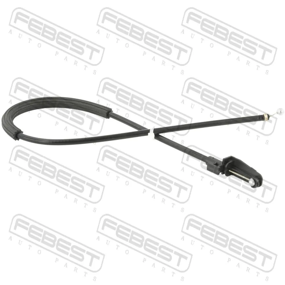Трос привода открывания замка капота VOLKSWAGEN CC 2012-2017 [RA] FEBEST 23101-CCF