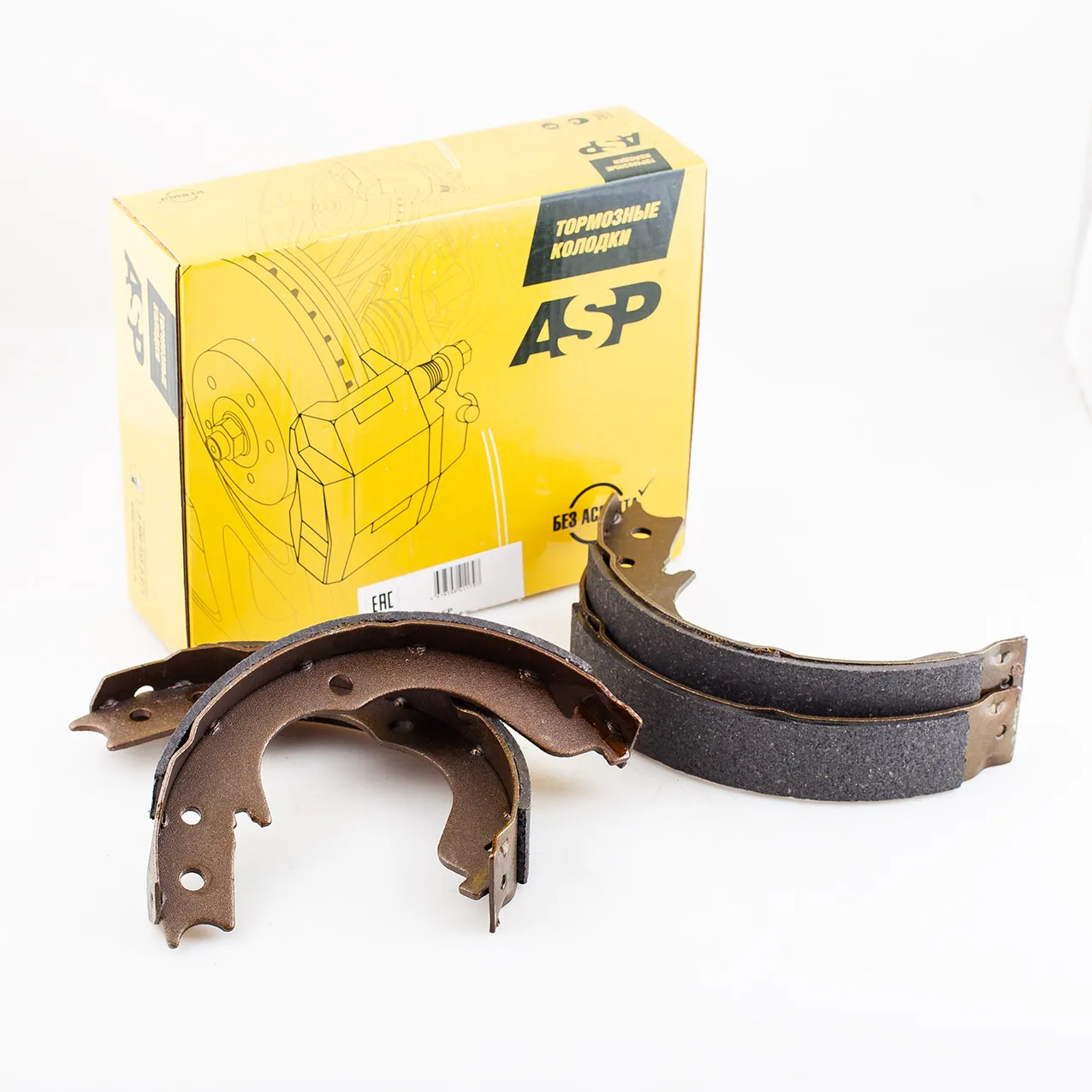 Колодки задние Mitsubishi OutlanderxL 05- 190x32 мм ASP K360105