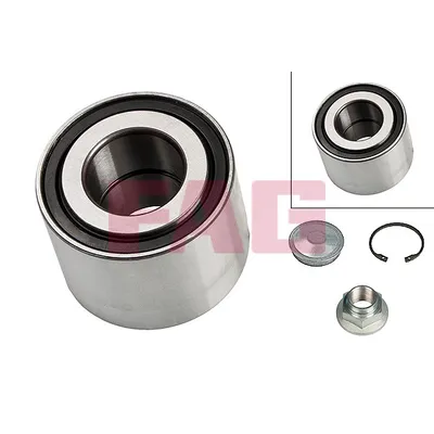 Подшипник ступицы задний RENAULT Logan/Sandero 08->/NISSAN Note 52x37 FAG 713 6303 00