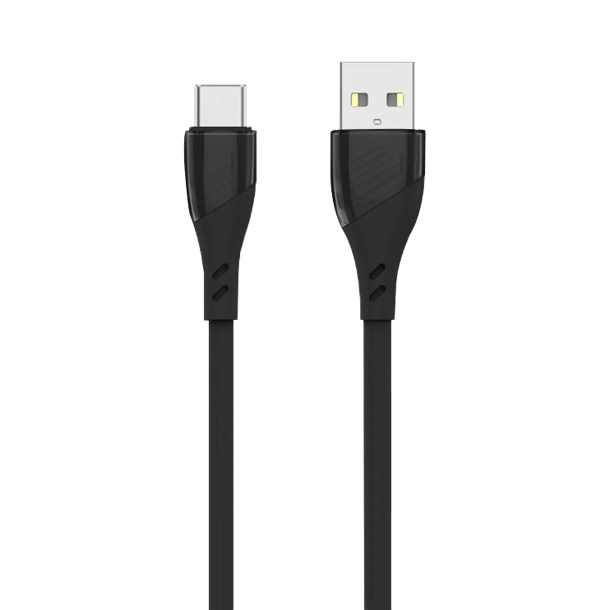 Кабель USB Type-A Type-C, 3 A быстрая зарядка, 1 м, передача данных 480 Мбит/с, черный ZIPOWER PM6732