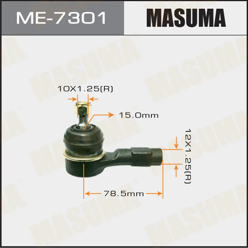Наконечник рулевой MITSUBISHI BRAVO MASUMA ME-7301