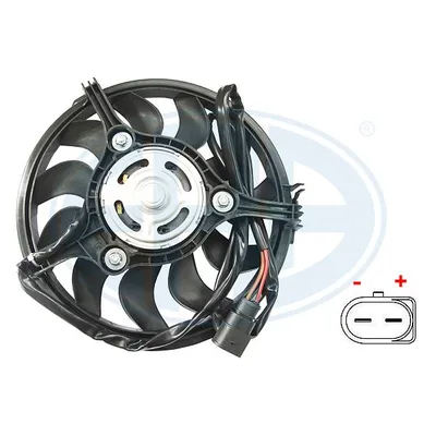 Вентилятор охлаждения радиатора Audi A4, A6, A8, VW Passat (1997-2005) ERA 352026