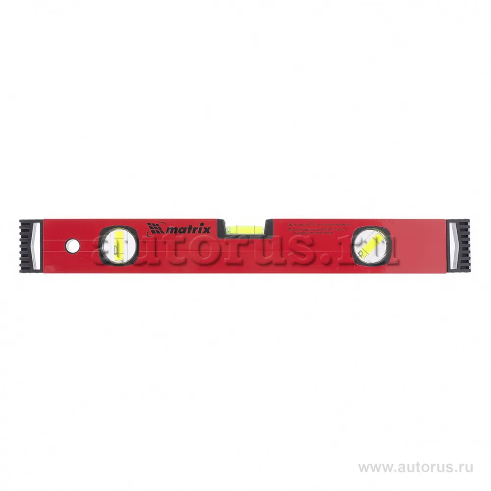 Уровень алюминиевый, 400 мм, фрезерованный, 3 глазка MATRIX 33604