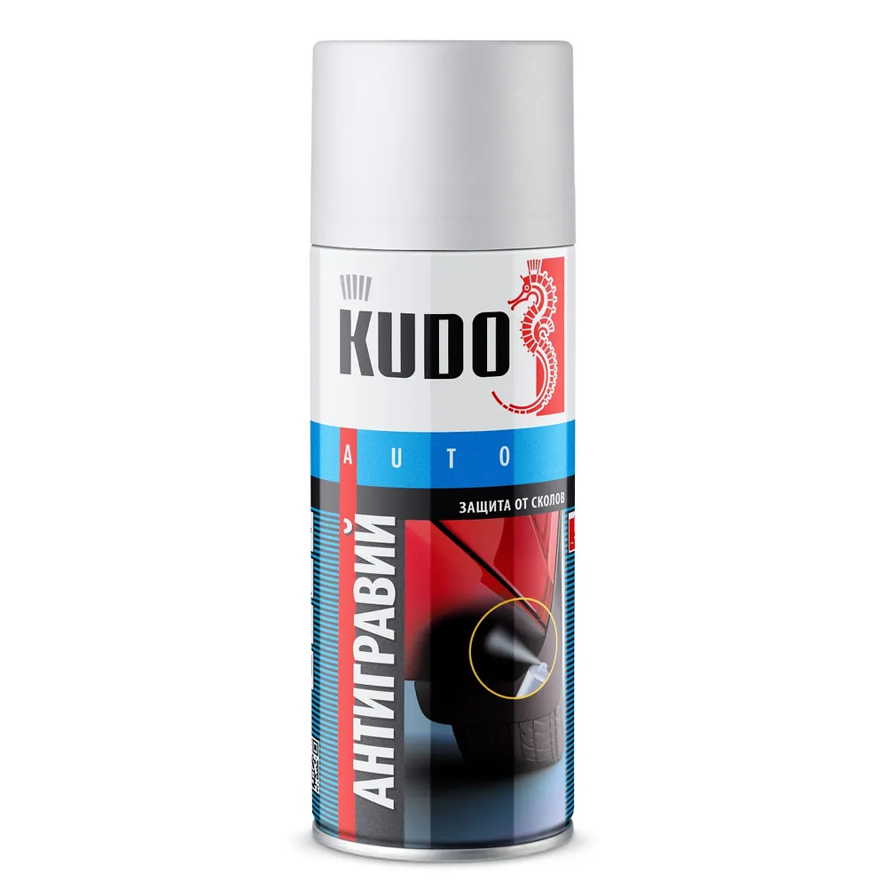 Антигравий белый 520 мл KUDO KU-5223