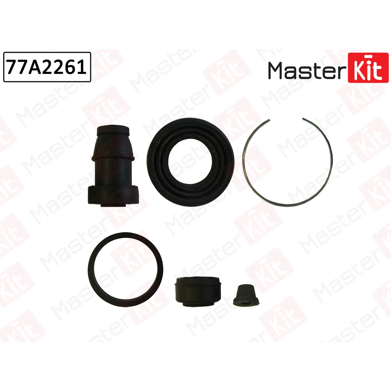 Ремкомплект тормозного суппорта TOYOTA CAMRY 96-01, PRIUS 08-03-03-09 MASTERKIT 77A2261