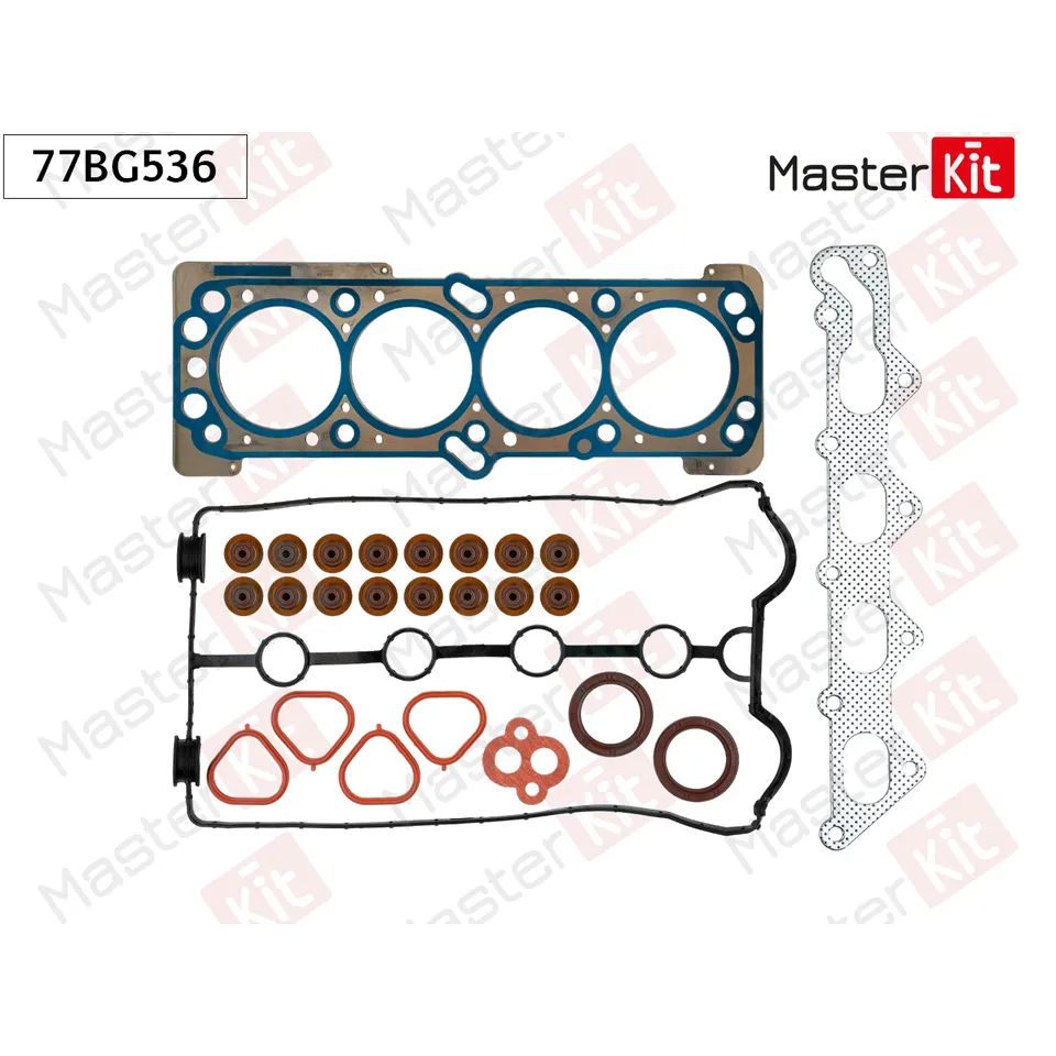 Комплект прокладок ГБЦ Chevrolet AVEO (T300) LXT MASTERKIT 77BG536