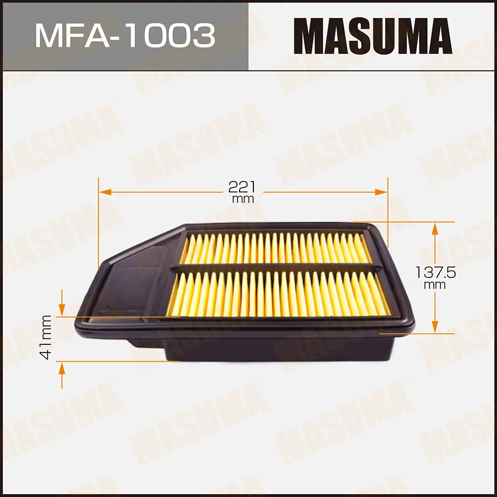 Фильтр воздушный HONDA CITY MASUMA MFA-1003