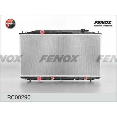Радиатор охлаждения HONDA ACCORD 2.4 08- AT 768X400X16; ПАЯНЫЙ FENOX RC00290