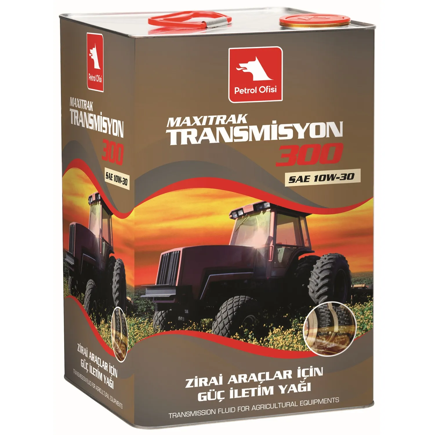Масло трансмиссоинное MAXITRAK TRANSMISYON 300 15 кг. Petrol Ofisi 400000540