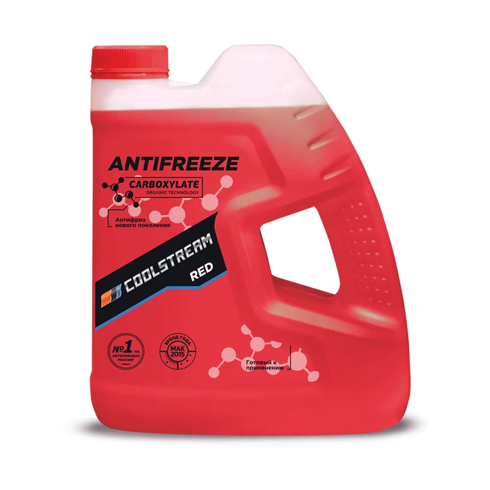 Антифриз CoolStream RED G12+ готовый -40 красный 4 л CS-010909-RD