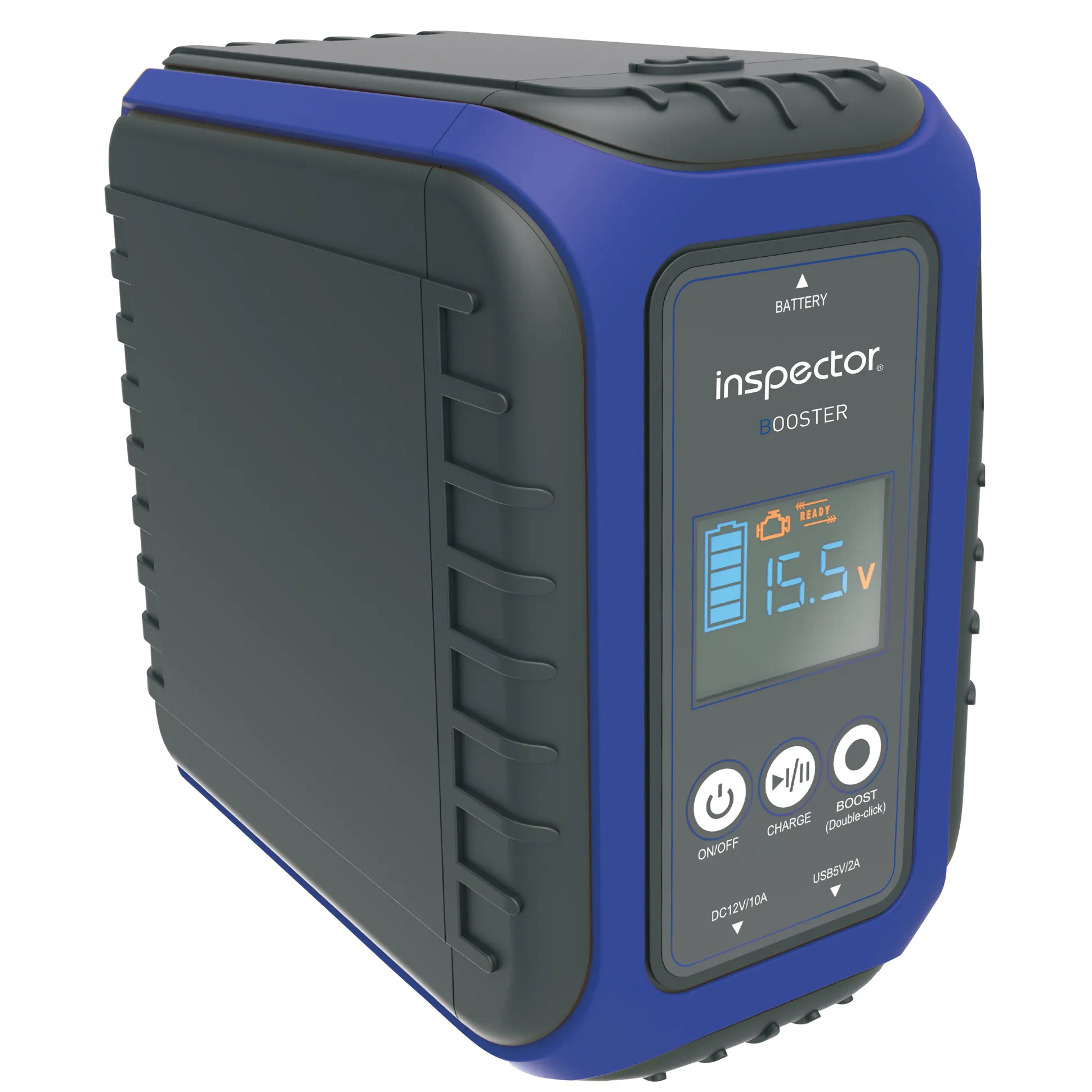 Пусковое безбатарейное устройство INSPECTOR Booster, пусковой ток 800А INSPECTOR Booster