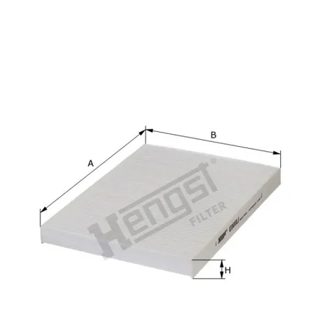 Фильтр салона HENGST E900LI