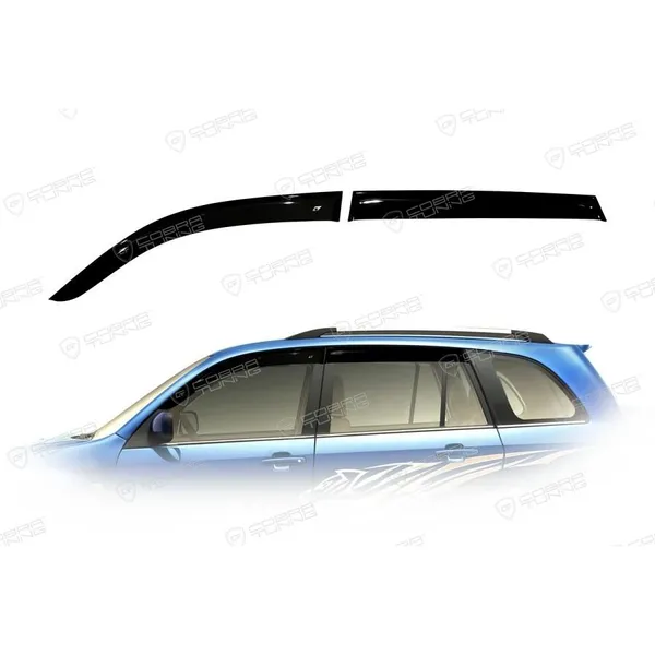 Дефлектора на окна Chery Tiggo 2005-2010EuroStandard деф.окон Cobra Tuning CE20505