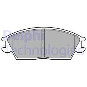 Колодки тормозные передние DELPHI LP704