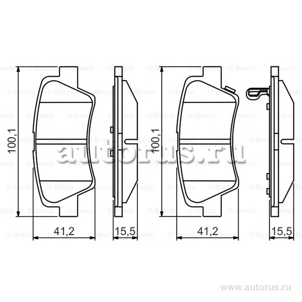 Колодки тормозные HYUNDAI SOLARIS 10-SONATA V (NF) 05-KIA SOUL 09- задние