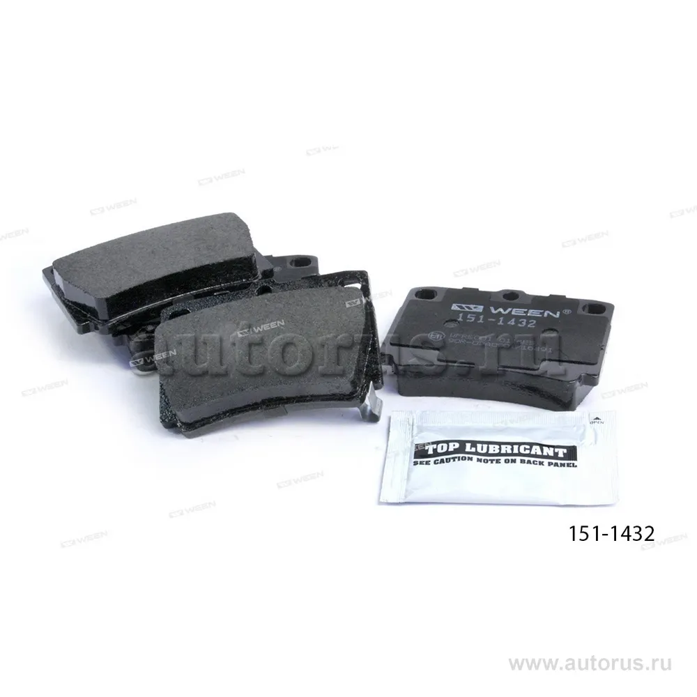 Тормозные колодки дисковые задние MITSUBISHI Pajero II/III, Pajero Sport I/II WEEN 151-1432