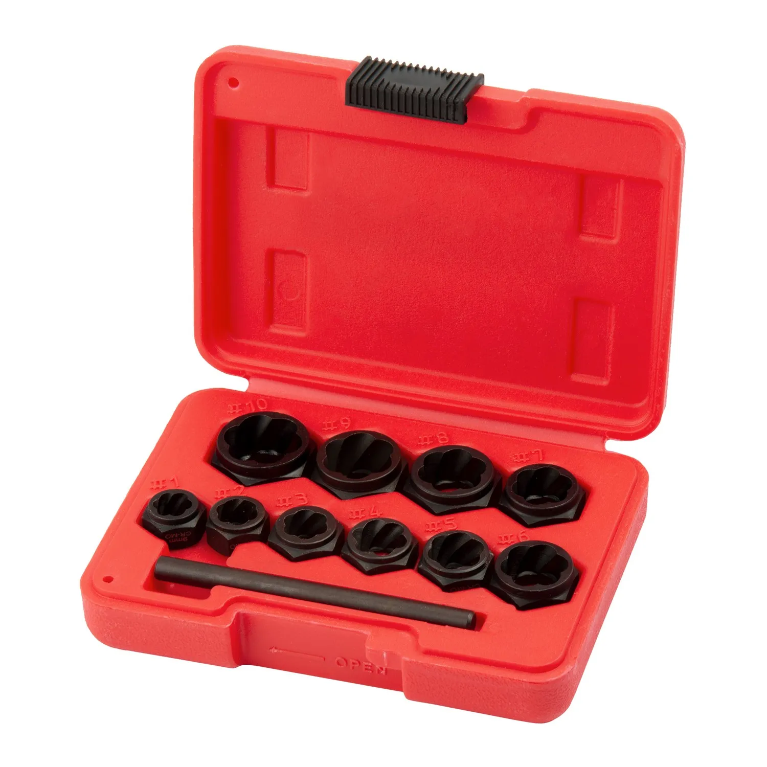 Набор головок-экстракторов коротких 9-19мм, 11 предметов AVSTEEL AV-921090