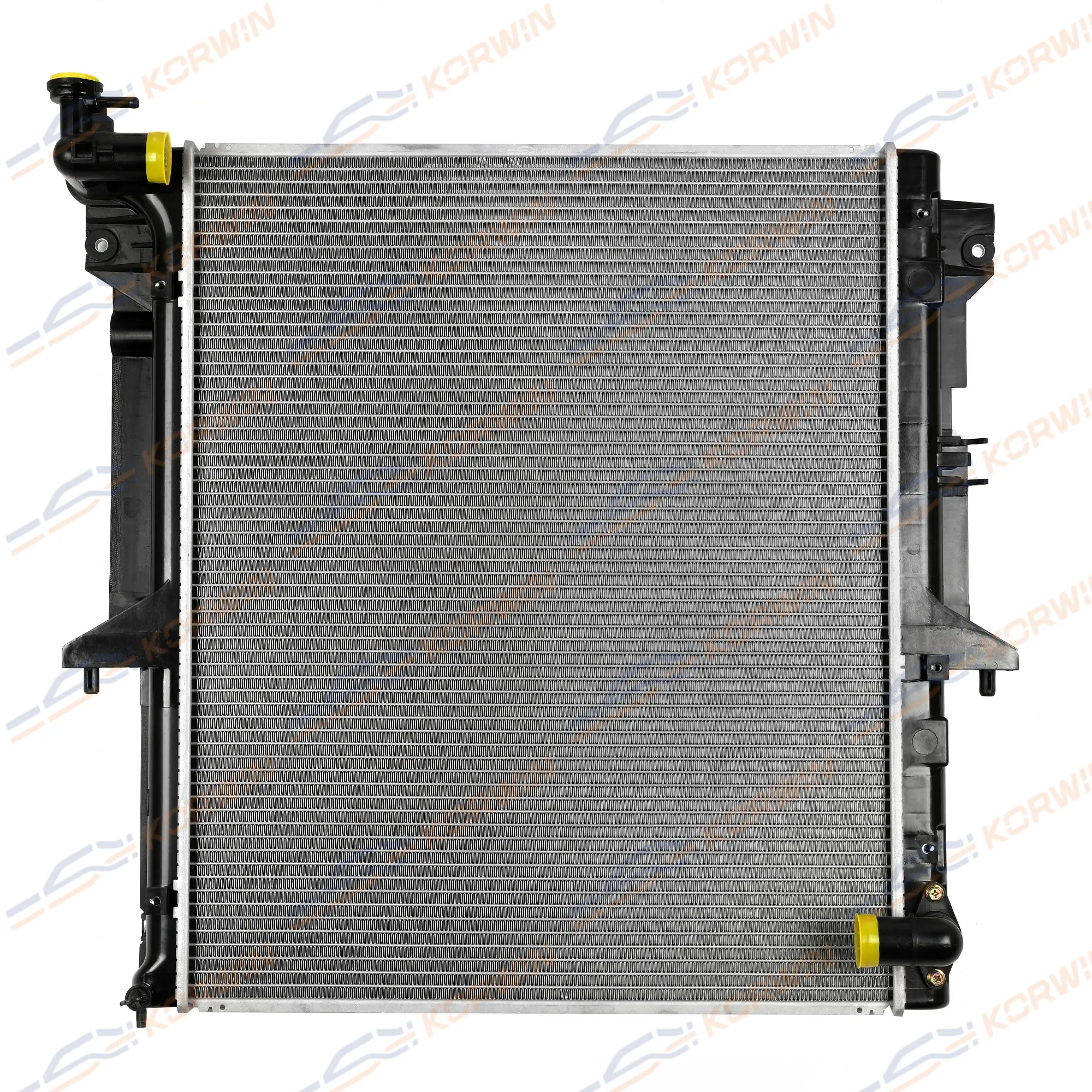 Радиатор охлаждения Mitsubishi L200 2.5TD (06-) MT паяный KORWIN KWKB4041