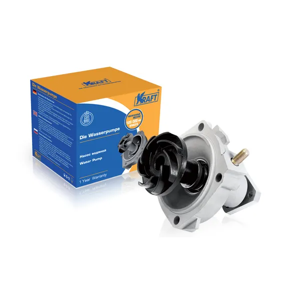 Помпа, водяной насос ВАЗ 2101-07 ВАЗ 2101-2107,2121,213 (полу) KRAFT KT059345