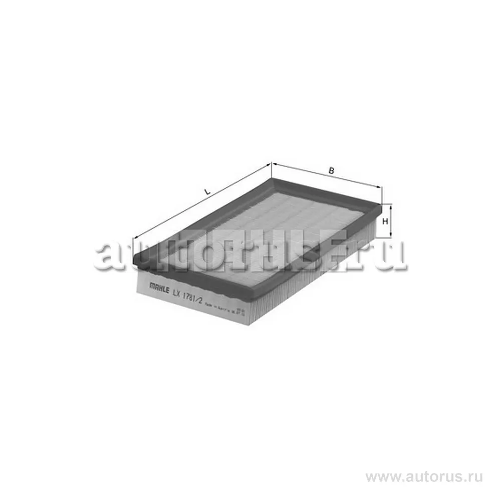 Фильтр воздушный BMW F01 F02 6.0 09 MAHLE / KNECHT LX17812