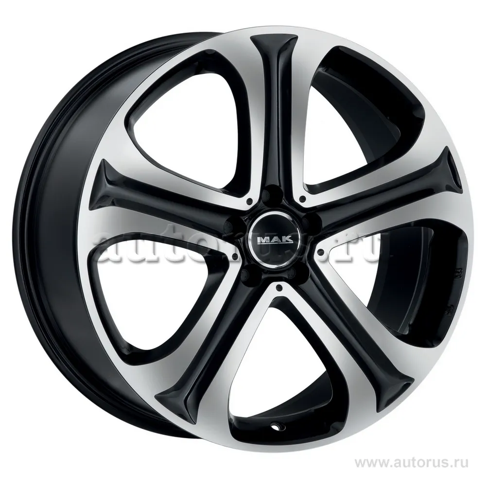 Диск литой R20 9.5J 5x112/66.6 ET55 MAK Spitze Black Mirror F9520TZBM55WS5X