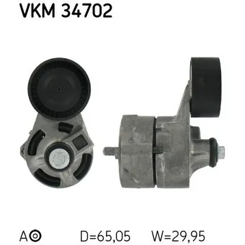 Натяжитель привода ремня в сборе SKF VKM 34702