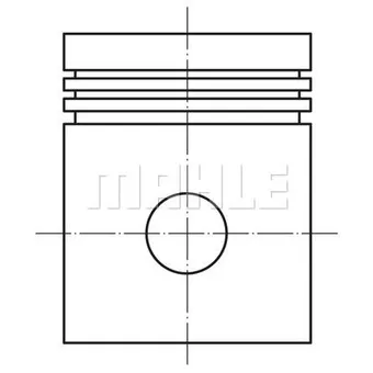 Поршнекомплект KNECHT/MAHLE 0156801