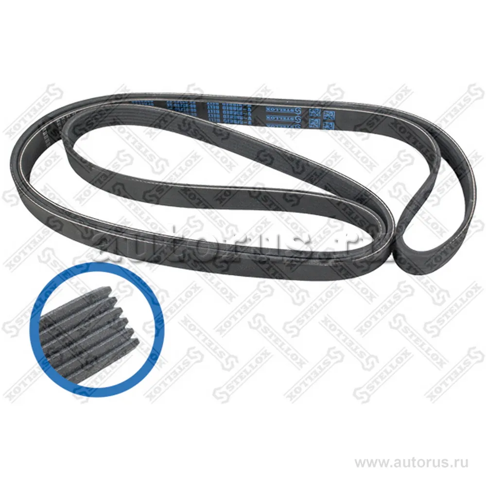 Ремень поликлиновый 6PK2260 Opel Omega/Vectra/Calibra 2.5/2.6/3.0 STELLOX 06-02260-SX