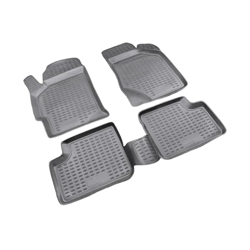 Коврики 3D в салон KIA Rio (UB), 2011-2014, 2014-2016, 4 шт Element NLC.3D.25.38.210h