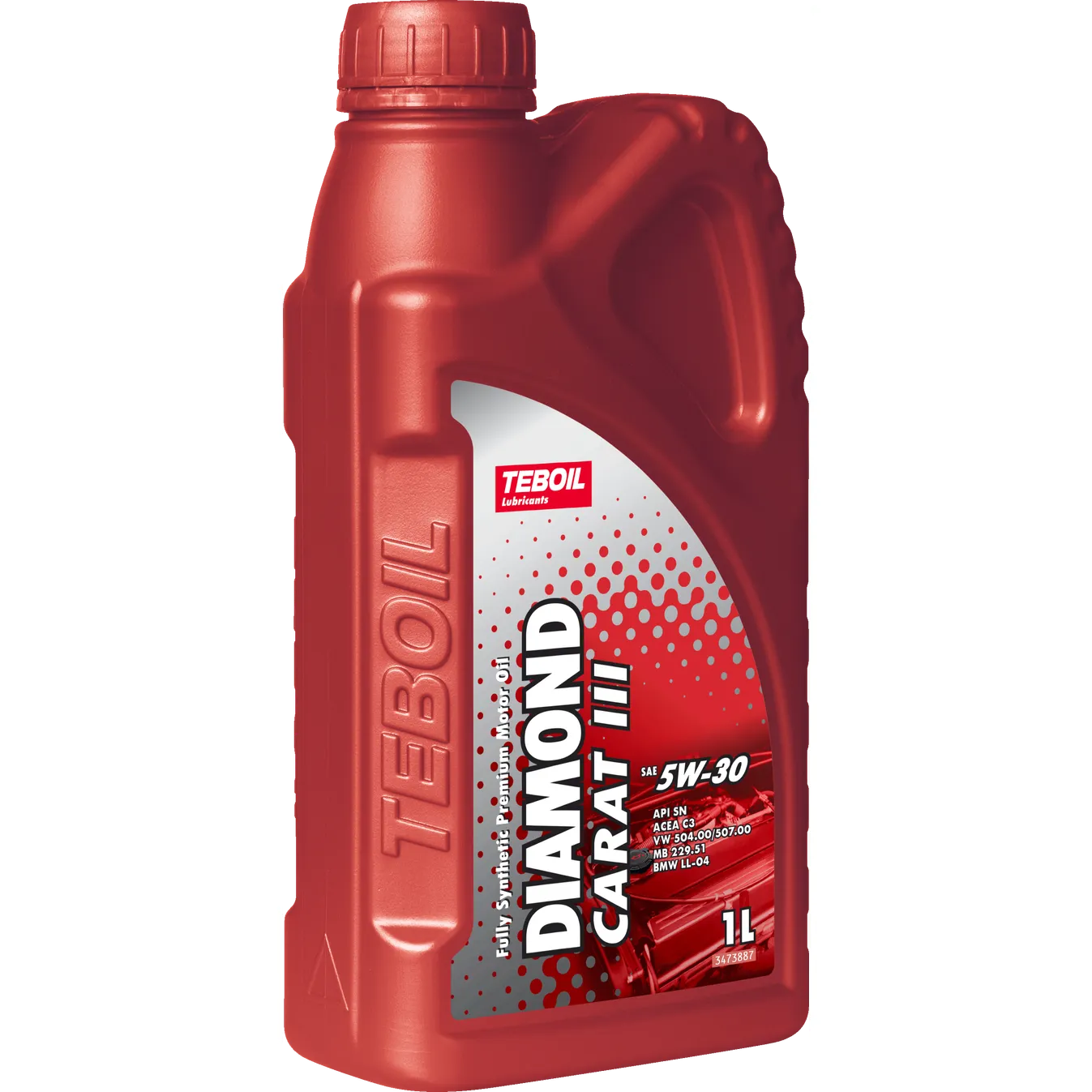 Масло моторное TEBOIL Diamond Carat III 5W-30 синтетическое 1 л 3453946