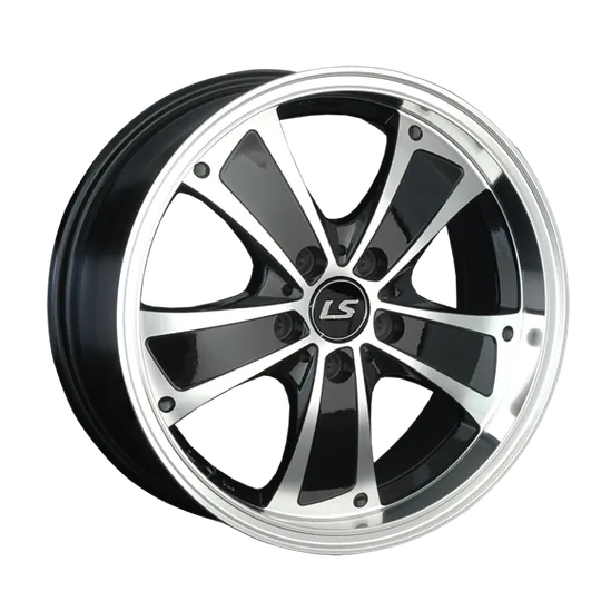 Диск литой R16 7J 5x114.3/73.1 ET38 LS 809 BKF S036255