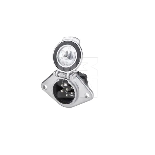 Розетка 7 полюсов, тип N, ISO 1185, металлический корпус, винтовой зажим Marshall M7331002