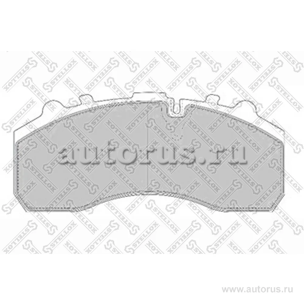 Колодки дисковые 29 042 30mm с пластинам STELLOX 8501413_SX
