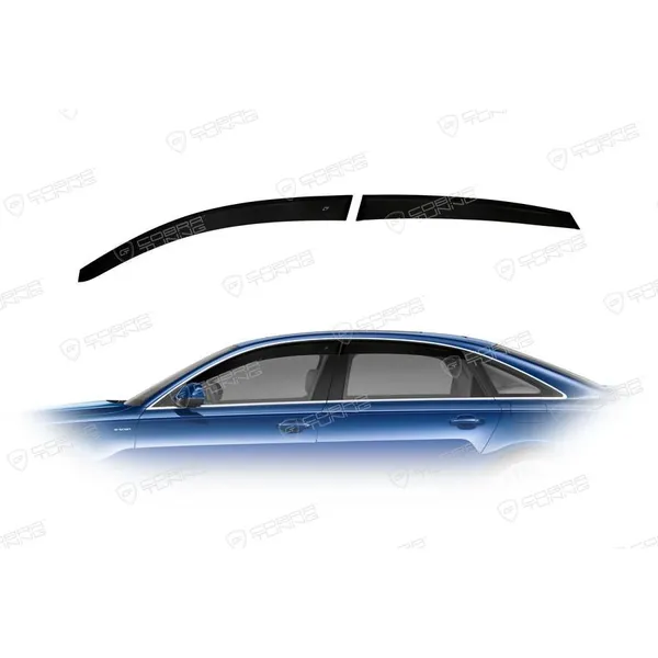 Дефлектора на окна Audi A6 Sd (4G,C7) 2011-2018EuroStandard деф.окон Cobra Tuning AE11911