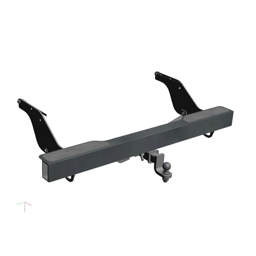 Фаркоп MAZDA BT-50, 06 - / FORD RANGER, 07 -11, шар E, 120/2800, под квадрат 50х50, с нержавеющей накладкой