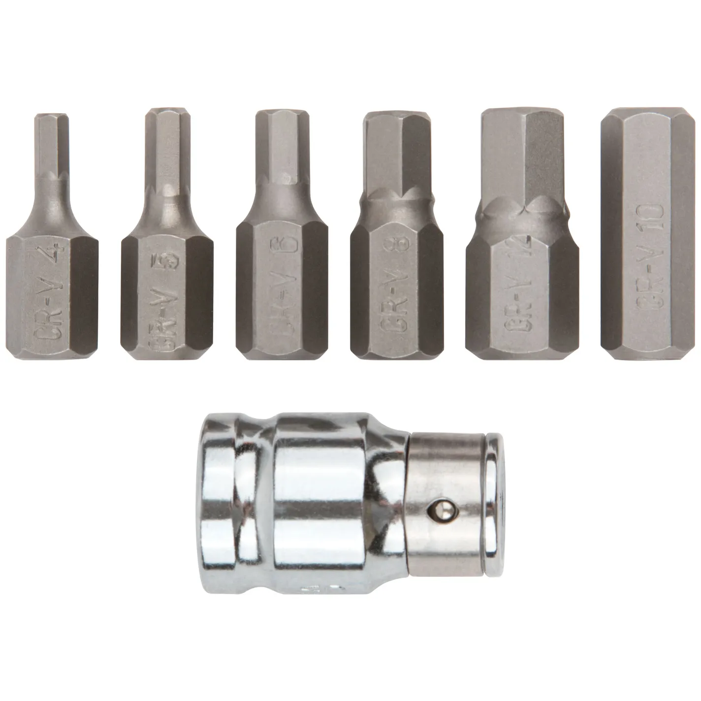 Набор бит 6-гранных 7 шт. CrV FIT 57807