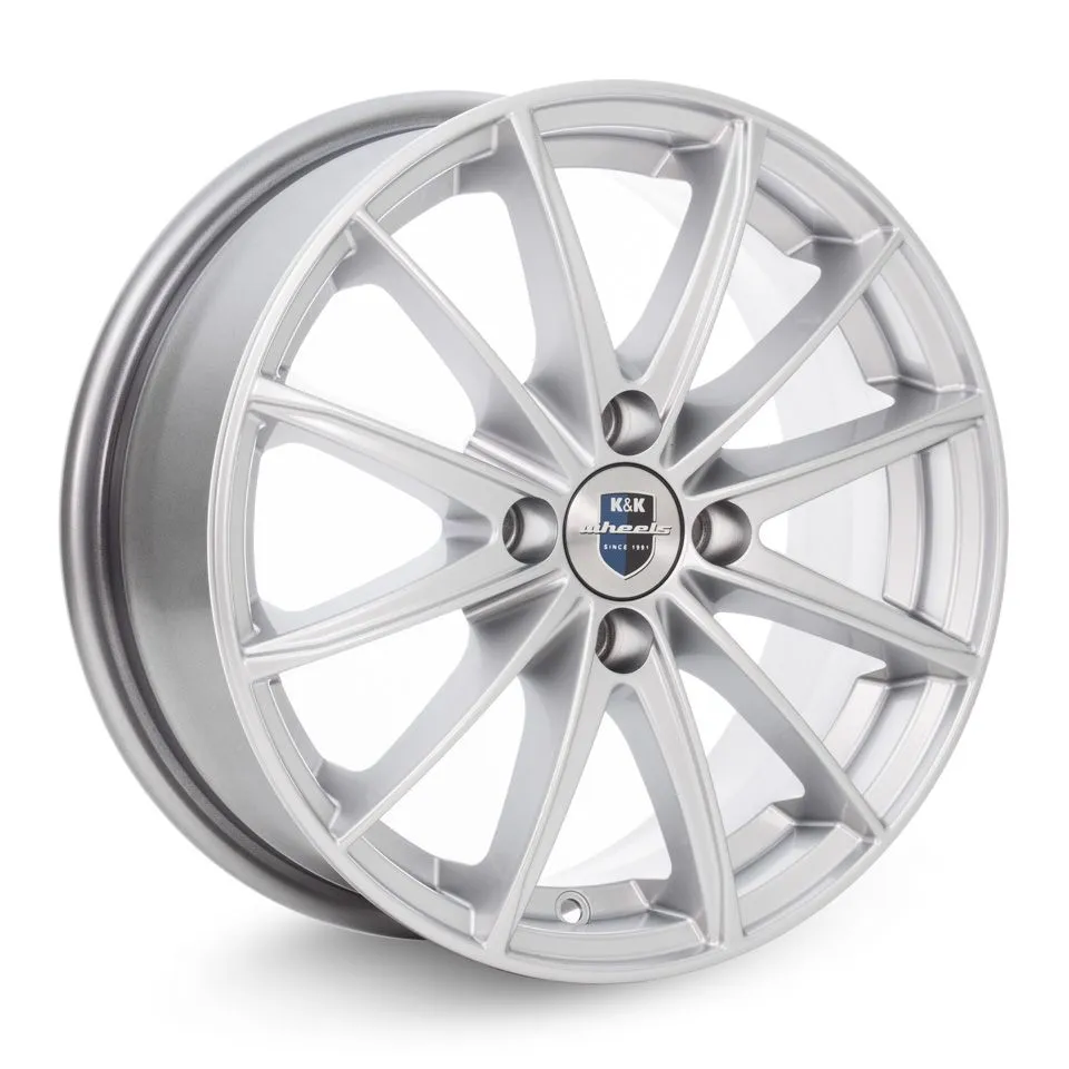 Диск литой R15 6J 4x100/54.1 ET46 КИК Пойнт Бланк сильвер 92142894106