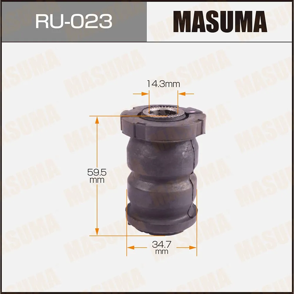 Сайлентблок передний нижний MASUMA RU023