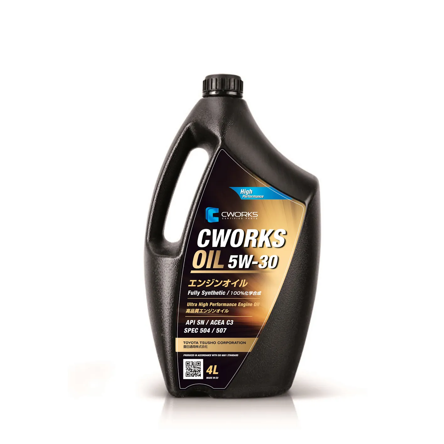 Масло моторное CWORKS OIL SPEC 504/507 5W-30 4 л A130R1004