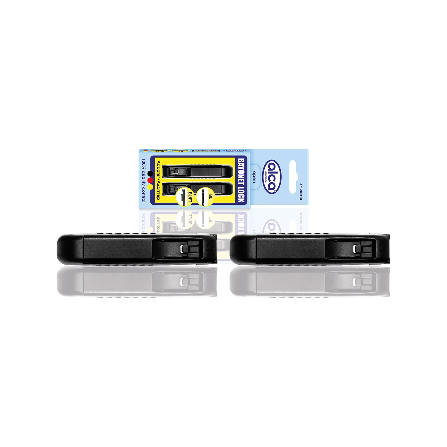 Адаптеры для щеток со bl (2 шт) (байонет) ALCA 300420