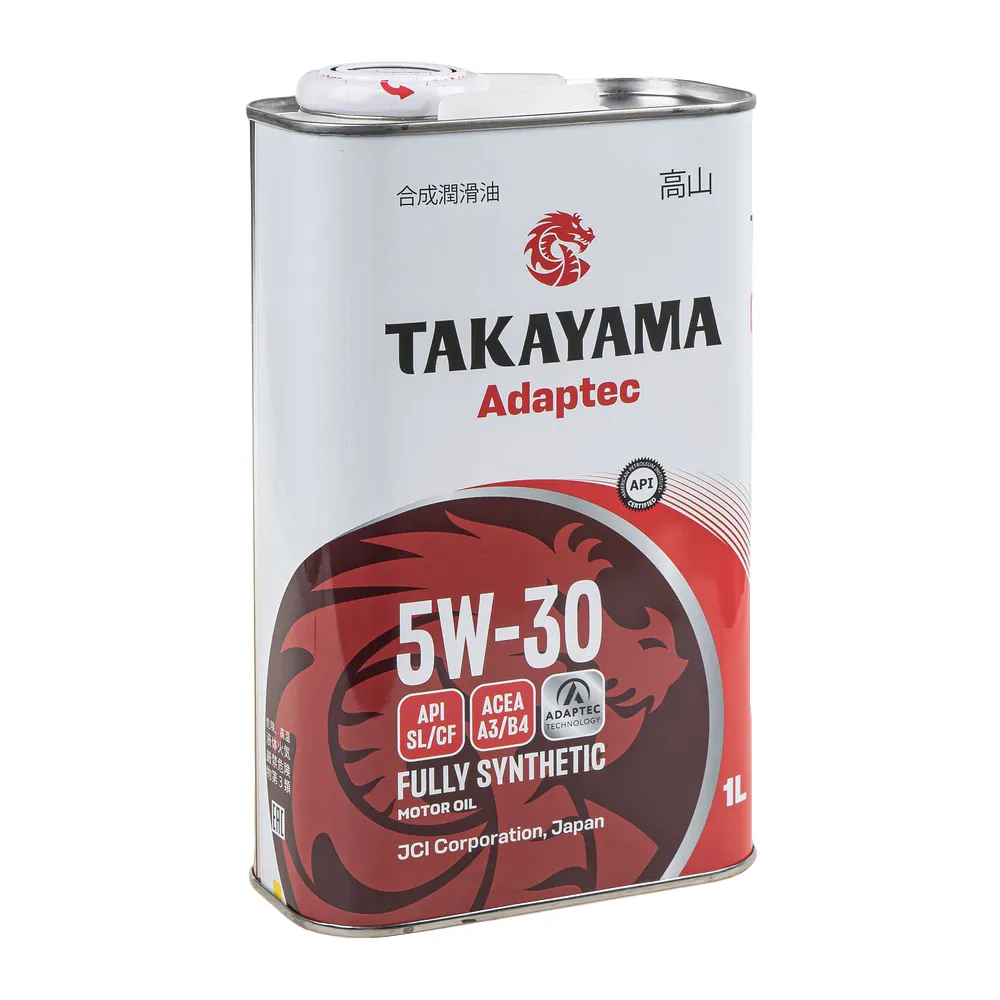 Масло моторное Takayama Adaptec 5W-30 синтетическое 1 л 6056095