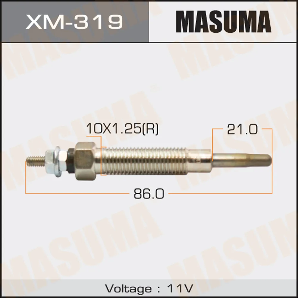 Свеча накаливания MITSUBISHI CHALLENGER MASUMA XM-319